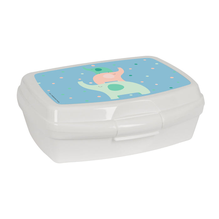 Cutie pentru Sandwich Safta Elefantes 17 x 6 x 14 cm Verde