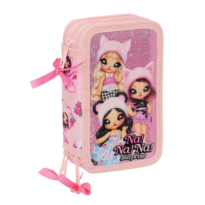 Penar Triplu Na!Na!Na! Surprise Fabulous Roz 12.5 x 19.5 x 5.5 cm (36 Piese)