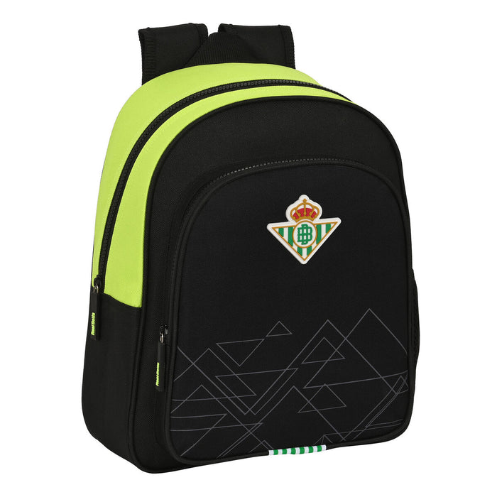 Ghiozdan Real Betis Balompié Negru Lămâie verde 28 x 34 x 10 cm