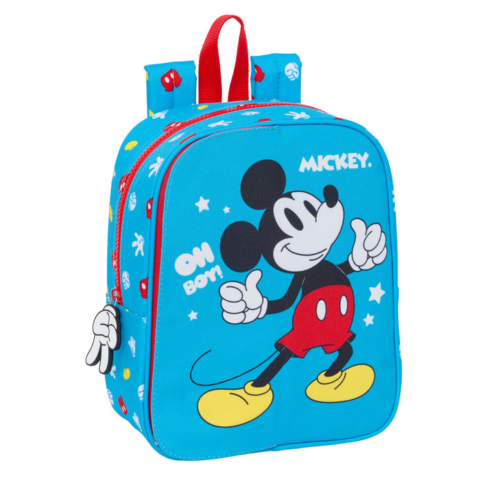 Rucsac pentru Copii Mickey Mouse Clubhouse Fantastic Albastru Roșu 22 x 27 x 10 cm