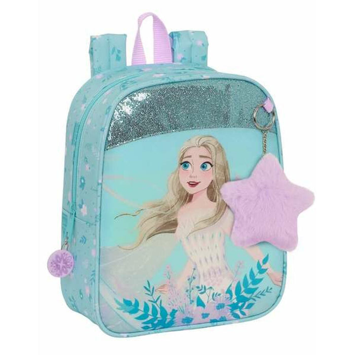 Rucsac pentru Copii Frozen Hello Spring Albastru deschis 22 x 27 x 10 cm