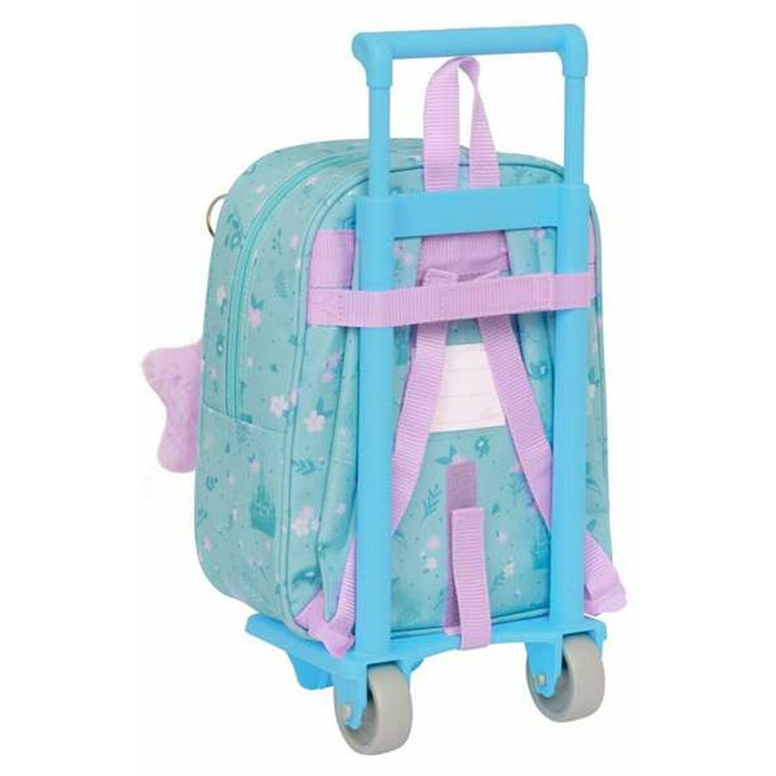 Ghiozdan cu Roți Frozen Hello Spring Albastru 22 x 27 x 10 cm