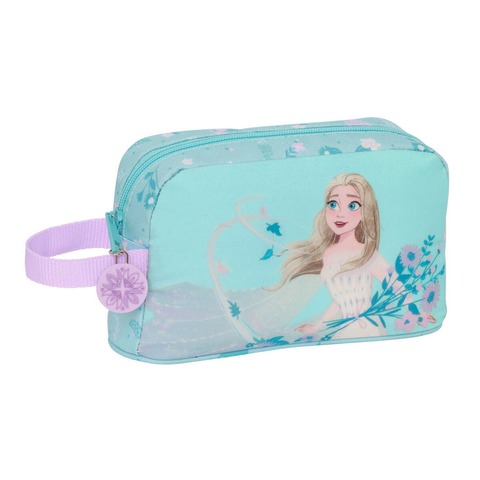 Geantă Termoizolantă pentru Gustări Frozen Hello spring Albastru 21.5 x 12 x 6.5 cm