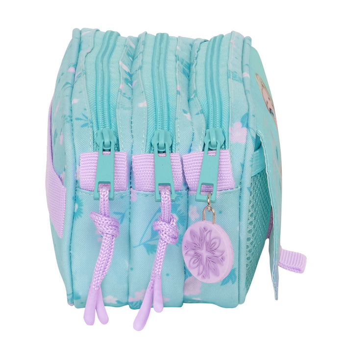 Penar dublu Frozen Hello spring Albastru deschis 21,5 x 10 x 8 cm