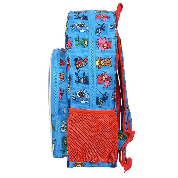 Ghiozdan PJ Masks 26 x 34 x 11 cm Albastru
