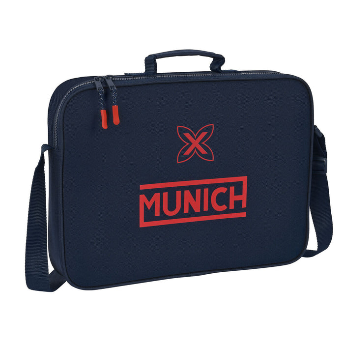 ghiozdan de școală Munich Flash Bleumarin 38 x 28 x 6 cm