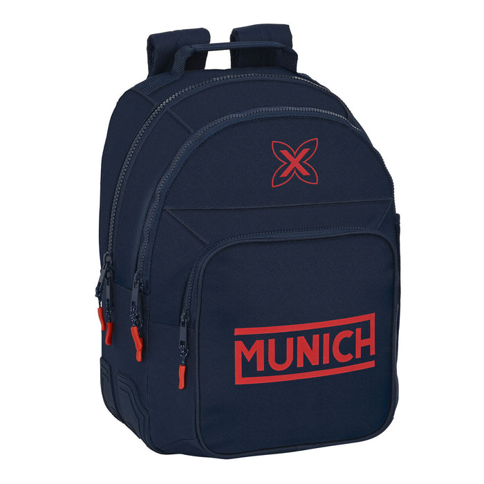 Ghiozdan Munich Flash Bleumarin 32 x 42 x 15 cm