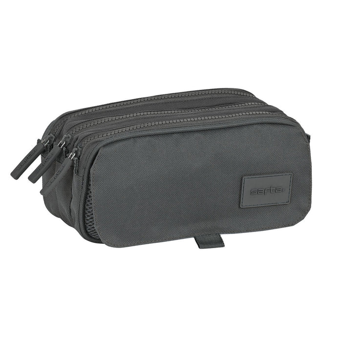 Penar triplu Safta 21,5 x 10 x 8 cm Gri