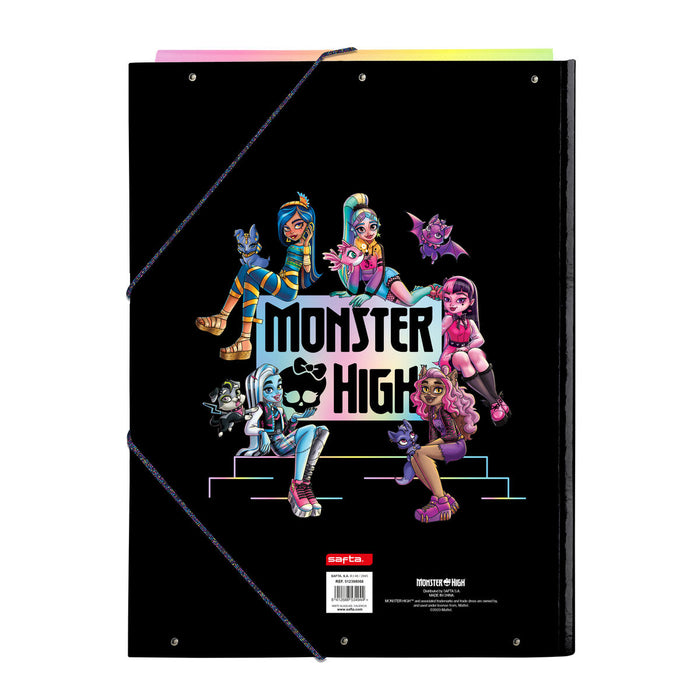 Dosar Monster High Creep Negru A4