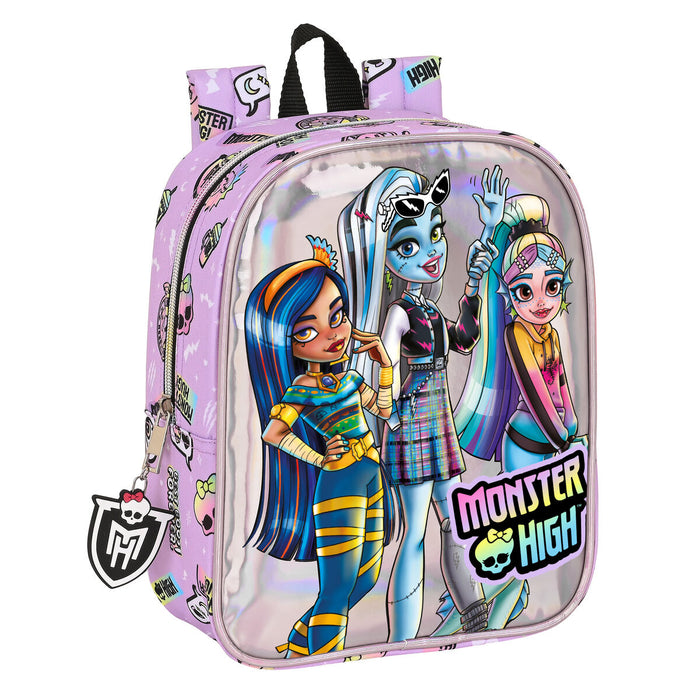 Ghiozdan Monster High Best boos Liliachiu 22 x 27 x 10 cm