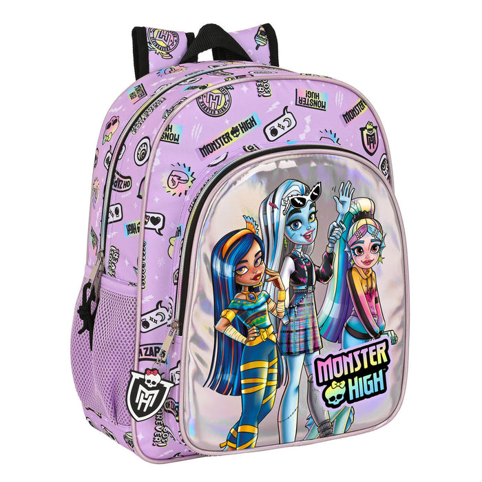 Ghiozdan Monster High Best boos Liliachiu 32 X 38 X 12 cm