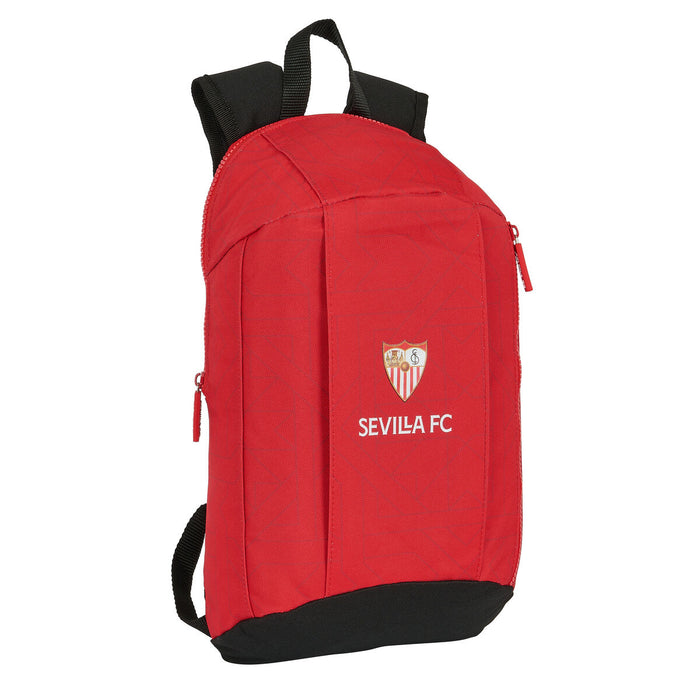 Rucsac de drumeție Sevilla Fútbol Club Negru Roșu 22 x 39 x 10 cm