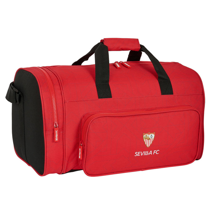 Geantă de Sport Sevilla Fútbol Club Negru Roșu 47 x 26 x 27 cm