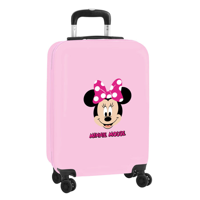 Valiză de cabină Minnie Mouse My Time Roz 20'' 34,5 x 55 x 20 cm