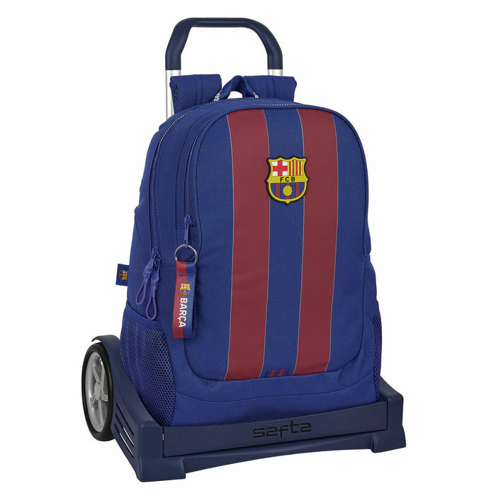 Ghiozdan cu Roți F.C. Barcelona Safta 665 Evolution 32 x 16 x 44 cm