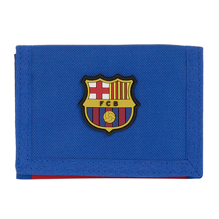 Portmoneu F.C. Barcelona Albastru Castaniu 12.5 x 9.5 x 1 cm