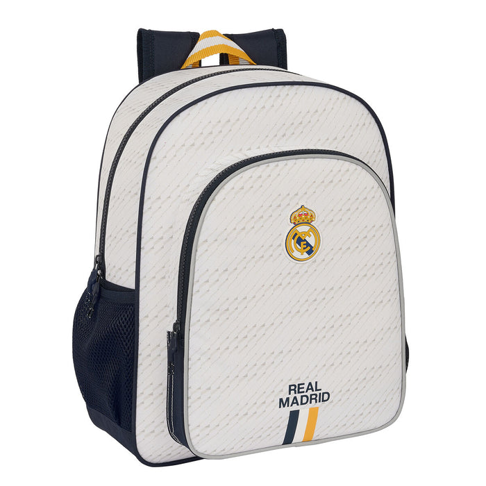 Ghiozdan Real Madrid C.F. Alb 32 X 38 X 12 cm