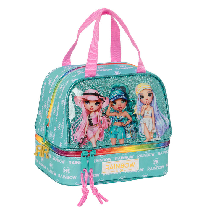 Cutie pentru prânz Rainbow High Paradise Turquoise 20 x 20 x 15 cm