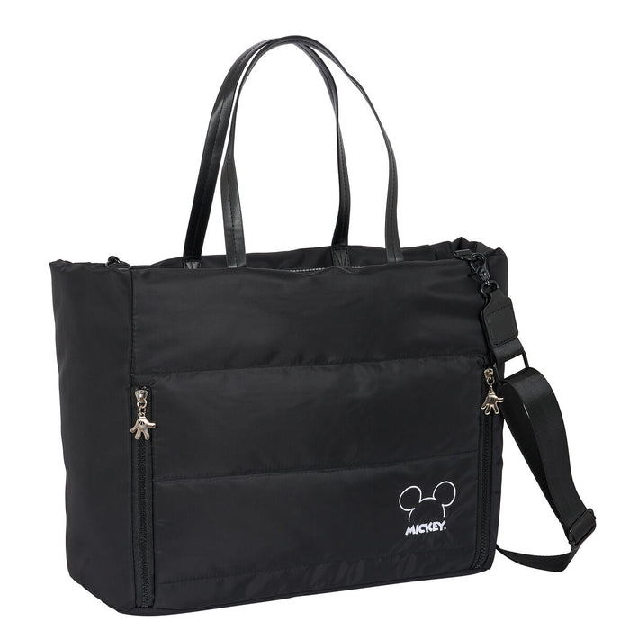 Geantă Mickey Mouse Clubhouse Teen Mood Căptușit Negru 40 x 31 x 17 cm