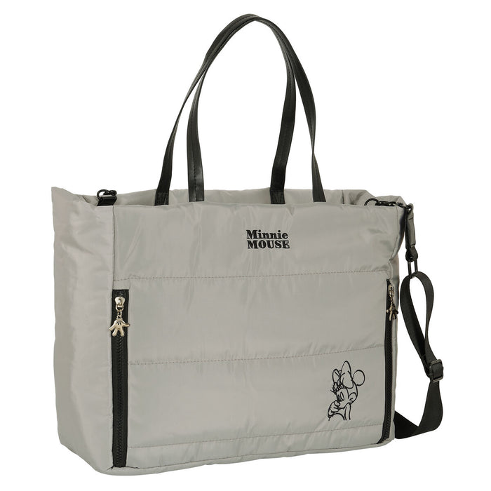 Geantă Minnie Mouse Teen Sand Căptușit Gri 40 x 31 x 17 cm