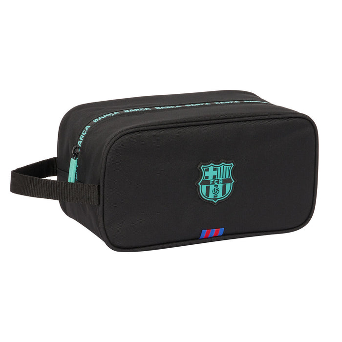Geantă pentru Încălțăminte de Voiaj F.C. Barcelona Negru 29 x 15 x 14 cm