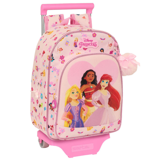 Ghiozdan cu Roți Princesses Disney Summer adventures Roz 26 x 34 x 11 cm
