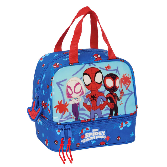 Cutie pentru prânz Spidey Albastru 20 x 20 x 15 cm