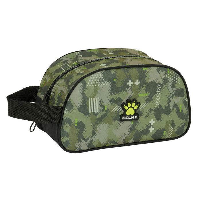 Trusă Școlară Kelme Travel Negru Verde 26 x 15 x 12 cm