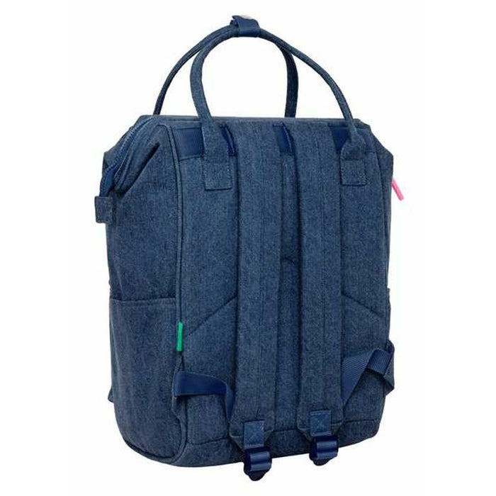 Ghiozdan Benetton Denim 27 x 40 x 19 cm