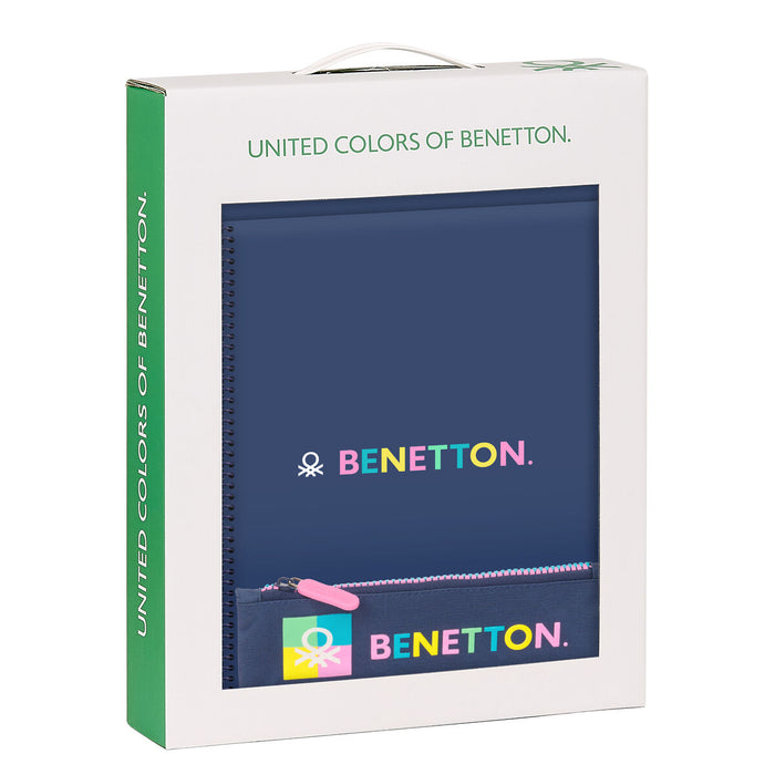 Set de Papetărie Benetton Cool Bleumarin