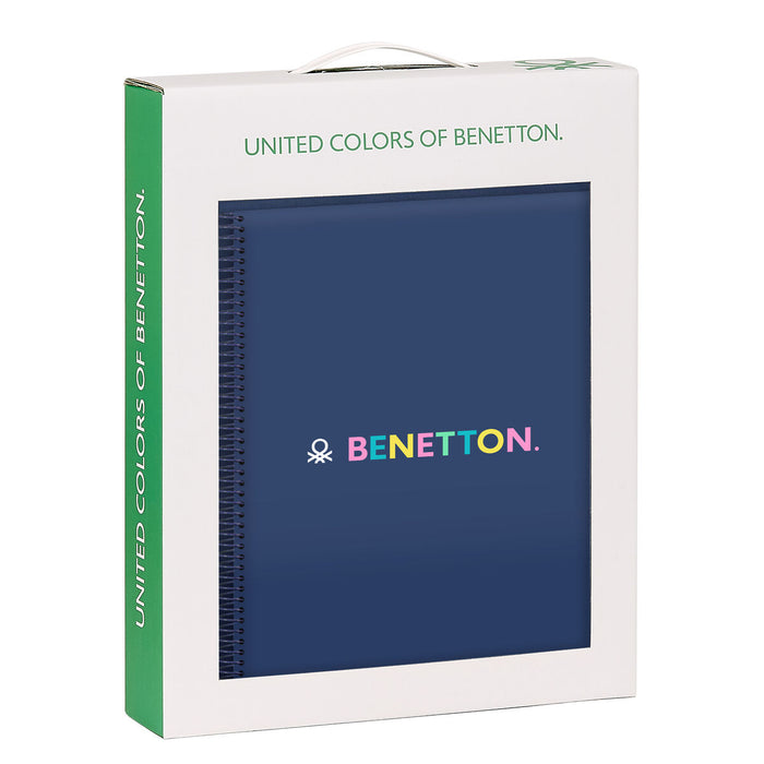Set de Papetărie Benetton Cool Bleumarin 2 Piese
