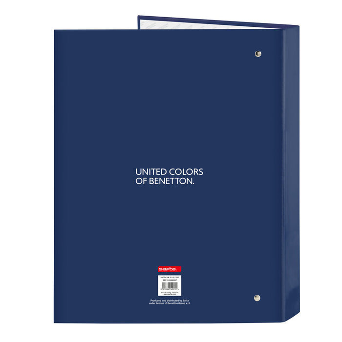 Biblioraft Benetton Cool Bleumarin A4 26.5 x 33 x 4 cm