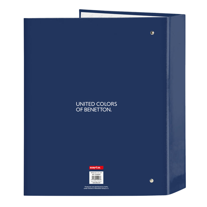 Biblioraft Benetton Cool Bleumarin A4 27 x 33 x 6 cm