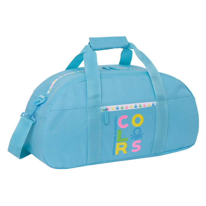 Geantă de Sport Benetton Spring Albastru celest 50 x 26 x 20 cm