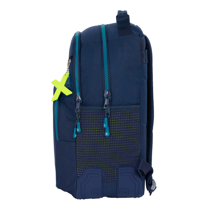Ghiozdan Munich Nautic Bleumarin 32 x 42 x 15 cm