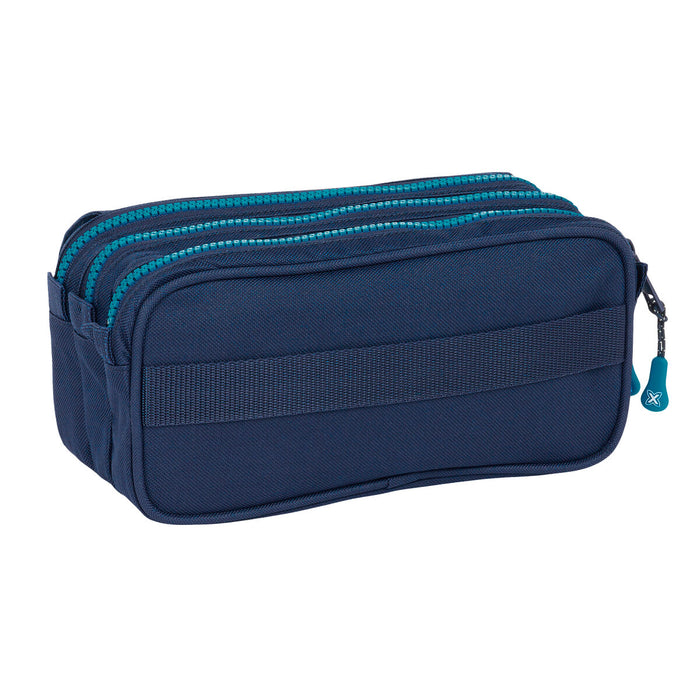 Penar triplu Munich Nautic Bleumarin 21,5 x 10 x 8 cm