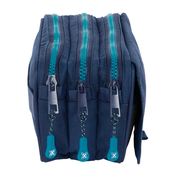 Penar triplu Munich Nautic Bleumarin 21,5 x 10 x 8 cm