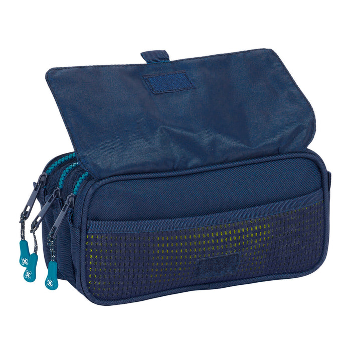 Penar triplu Munich Nautic Bleumarin 21,5 x 10 x 8 cm