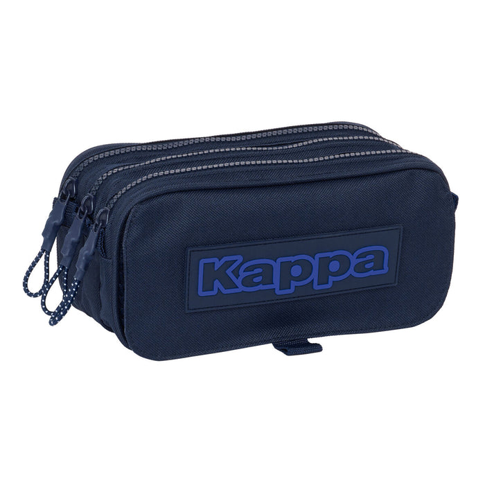 Penar triplu Kappa Blue night Bleumarin 21,5 x 10 x 8 cm
