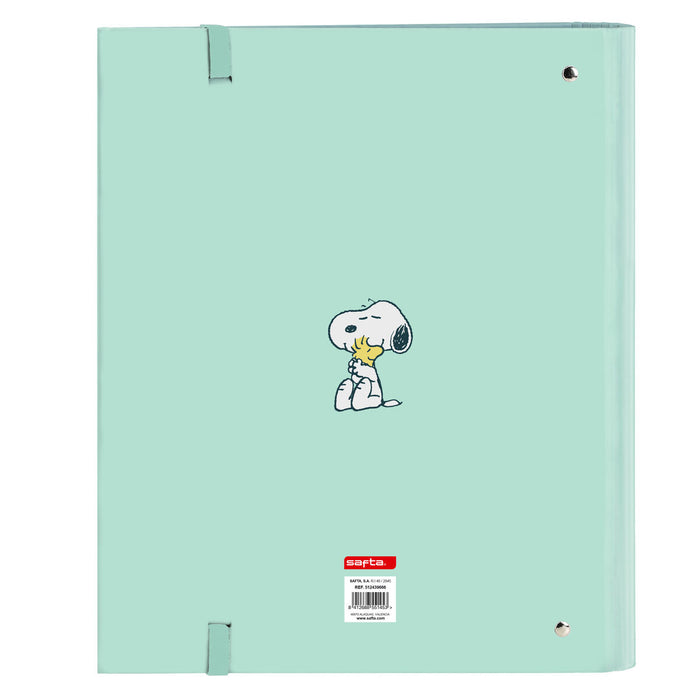 Biblioraft Snoopy Groovy Verde 27 x 32 x 3.5 cm