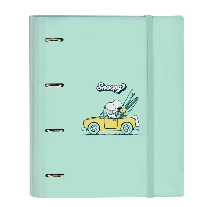 Biblioraft Snoopy Groovy Verde 27 x 32 x 3.5 cm