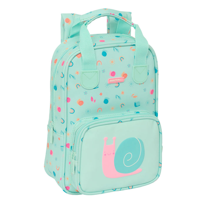 Rucsac pentru Copii Safta Caracol Turquoise 20 x 28 x 8 cm