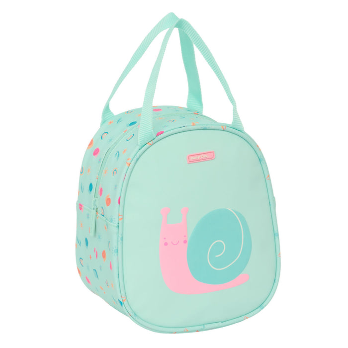 Geantă Termoizolantă pentru Gustări Safta Melc Turquoise 19 x 22 x 14 cm