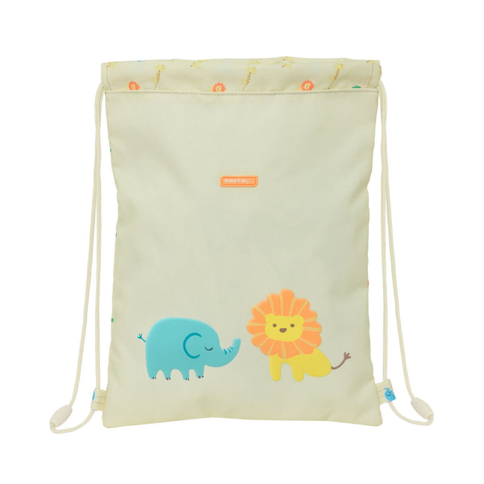 Geantă Rucsac cu Bretele Safta Selva Alb 26 x 34 x 1 cm