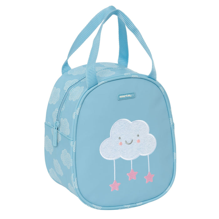 Geantă Termoizolantă pentru Gustări Safta Nori Albastru 19 x 22 x 14 cm