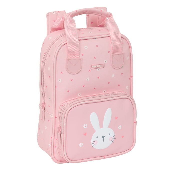 Rucsac pentru Copii Safta Bunny Roz 20 x 28 x 8 cm