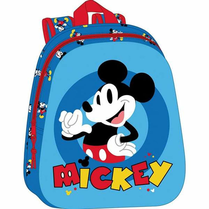 Ghiozdan Mickey Mouse Clubhouse Albastru 27 x 33 x 10 cm