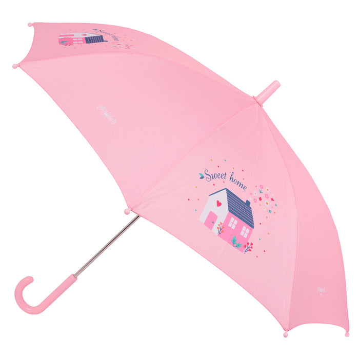 Umbrelă Glow Lab Sweet home Roz Ø 86 cm