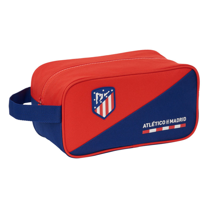Geantă pentru Încălțăminte de Voiaj Atlético Madrid Albastru Roșu 29 x 15 x 14 cm