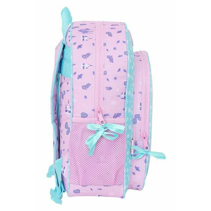 Ghiozdan Frozen Cool days Albastru celest 32 x 38 x 12 cm